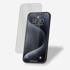 Panzerfolie für iPhone 15 Pro Max Displayschutzglas Gehärtetes Echt Glas 9H Klar Zaluxis 4