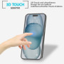 2x Panzerfolie für iPhone 15 Display Schutzglas Verbundglas 9H Echt Glas Klar Zaluxis 5