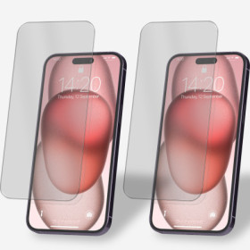 2x Panzerfolie für iPhone 15 Plus Display Schutz Verbundglas 9H Echt Glas Klar Zaluxis 5