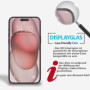 2x Panzerfolie für iPhone 15 Plus Display Schutz Verbundglas 9H Echt Glas Klar Zaluxis 5