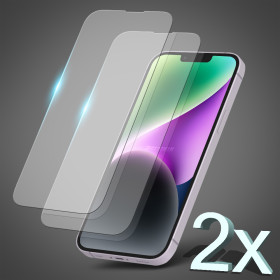 2x Panzerfolie Glas für iPhone 15 14 13 12 Plus Pro Max Schutzglas Hartglas 9H Zaluxis 2,99 €