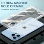 Silikon Hülle für iPhone 15 14 13 12 11 Pro Max 8 7 6 Kameraschutz TPU Case Klar Zaluxis 1,99 €