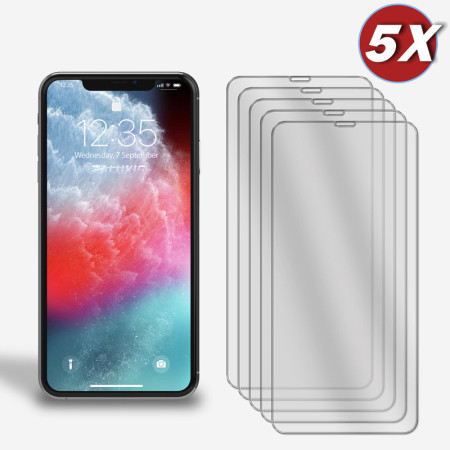 5er-Pack Display Glasfolie für iPhone 11 Pro Panzerfolie 9H Hartglas Schutzglas Zaluxis 8,99 €