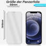 5er-Pack Display Glasfolie für iPhone 12 Pro Panzerfolie 9H Hartglas Schutzglas Zaluxis 8,99 €