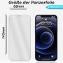 5er-Pack Display Glasfolie für iPhone 12 Panzerfolie 9H Hartglas Schutzglas Zaluxis 8,99 €