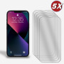 5er-Pack Display Glasfolie für iPhone 13 Pro Panzerfolie 9H Hartglas Schutzglas Zaluxis 8,99 €