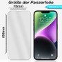 5er-Pack Display Glasfolie für iPhone 14 Plus Panzerfolie 9H Hartglas Schutzglas Zaluxis 8,99 €