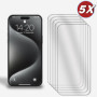 5er-Pack Display Glasfolie für iPhone 15 Pro Max Panzerfolie Hartglas Schutzglas Zaluxis 8,99 €