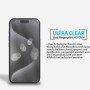 5er-Pack Display Glasfolie für iPhone 15 Pro Panzerfolie 9H Hartglas Schutzglas Zaluxis 8,99 €