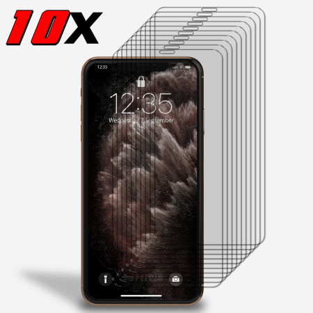 10x Panzerfolie Display Schutz Glasfolie für iPhone XS Max Echt Hartglas 9H Klar Zaluxis 12,99 €