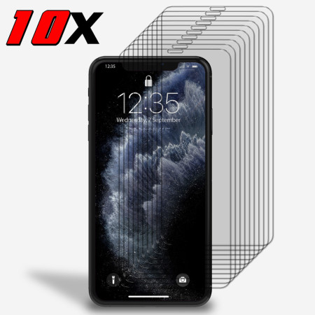 10x Panzerfolie Display Schutz Glasfolie für iPhone 11 Pro Max Echt Hartglas 9H Zaluxis 12,99 €
