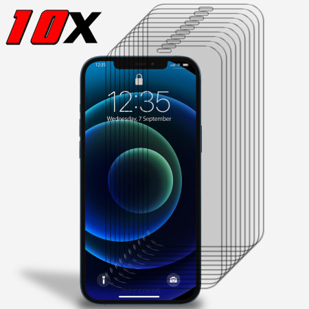 10x Panzerfolie Display Schutz Glasfolie für iPhone 12 Pro Max Echt Hartglas 9H Zaluxis 12,99 €