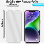 10x Panzerfolie Display Schutz Glasfolie für iPhone 13 Echt Hartglas 9H Klar Zaluxis 12,99 €