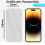 10x Panzerfolie Display Schutz Glasfolie für iPhone 14 Pro Echt Hartglas 9H Klar Zaluxis 12,99 €