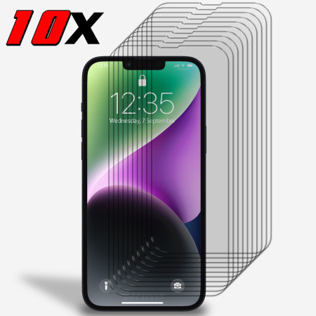 10x Panzerfolie Display Schutz Glasfolie für iPhone 14 Plus Echt Hartglas 9H Zaluxis 12,99 €