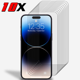 10x Panzerfolie Display Schutz Glasfolie für iPhone 14 Pro Max Echt Hartglas 9H Zaluxis 12,99 €