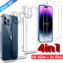 Silikon Hülle für iPhone 15 14 13 12 Pro Max Xs 8 7 Kameraschutz 9H Panzerfolie Zaluxis 2,99 €