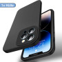 Hülle für iPhone 15 14 13 12 Pro Max Kameraschutz Case Schwarz / 2x Panzerfolie Zaluxis 2,99 €