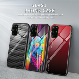 Schutzhülle für Samsung Galaxy mit Panzerfolie 9H Glas Cover Motiv Klar - Aurora Zaluxis 5,99 €