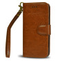 Wallet Flip Case für iPhone 7 Plus / 8 Plus Schutz Hülle Tasche Etui - Braun Zaluxis 5,99 €