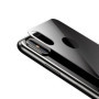 Rückseite Vollschutz 3D Panzerfolie für iPhone XS Schutzglas 9H - Schwarz