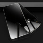 Rückseite Vollschutz 3D Panzerfolie für iPhone XS Schutzglas 9H - Schwarz