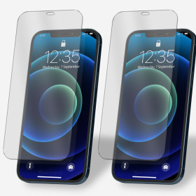 2x Panzerfolie für iPhone 12 Pro Max Display Schutzglas 9H Hartglas 2.5D Klar Zaluxis 4,99 €