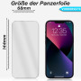 2x Panzerfolie für iPhone 13 / 13 Pro Display Schutzglas 9H Echt Hartglas Klar Zaluxis 4,49 €