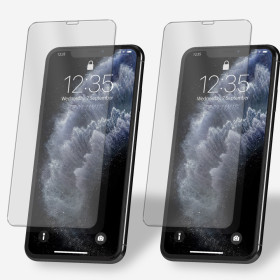 2x Panzerfolie für iPhone XS MAX / 11 Pro Max Display Schutzglas 9H Echt Glas Zaluxis 4,49 €