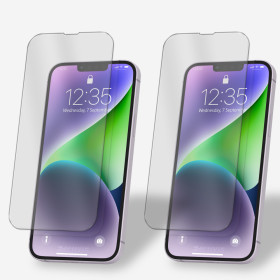 2x Panzerfolie für iPhone 14 Display Schutzglas Echt Glas 9H Hartglas Klar Zaluxis 4,49 €
