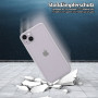 Handyhülle für iPhone 14 mit Kamera Schutz Case + 2x Panzerfolie Glas 9H Klar Zaluxis 6,92 €