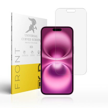 Panzerfolie für iPhone 16 Plus Bildschirmschutz Hydrogel Folie TPU Film Klar Zaluxis 4,37 €
