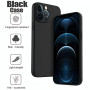 Schutzhülle für iPhone 16 15 14 13 12 11 Pro Max Mini TPU Schutz Case Schwarz Zaluxis 1,00 €